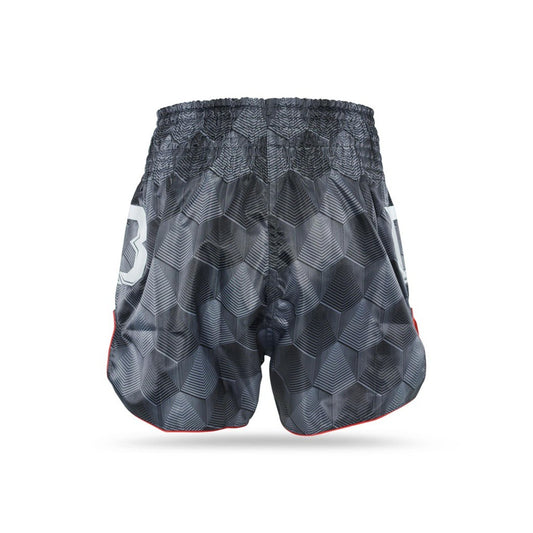 Fairtex x Booster TBT Muay Thai Short – Stealth Grey