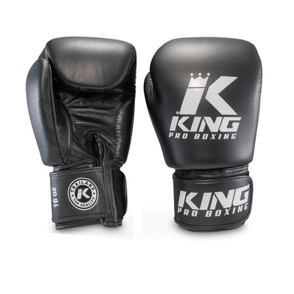 King Pro BGVL-3 Bokshandschoenen – Black