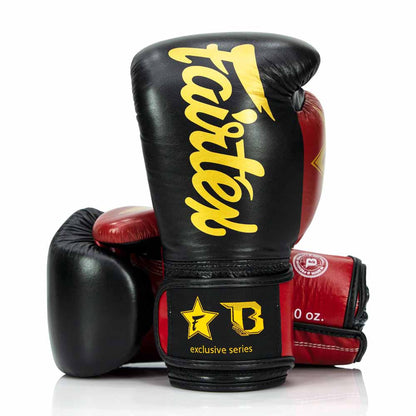 Fairtex x Booster BG V2 – Black / Red / Gold