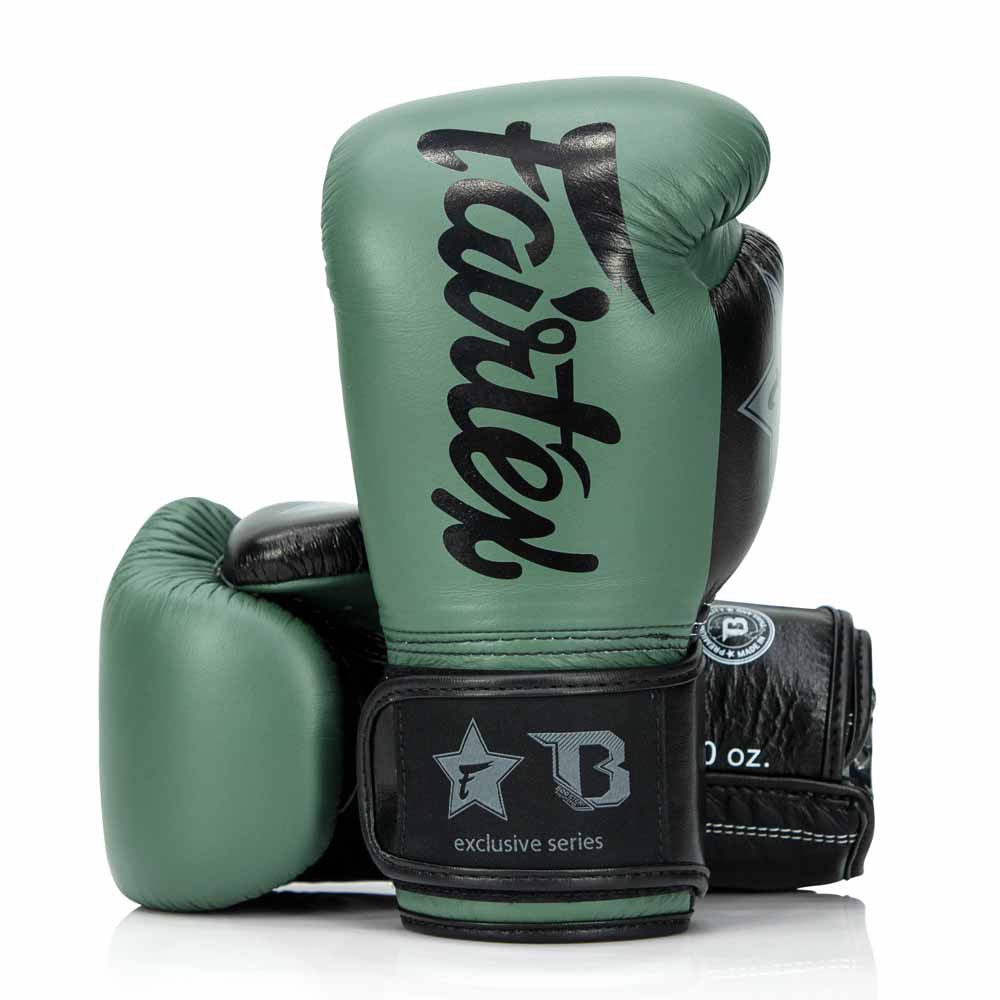Fairtex x Booster FXB BG V2 Bokshandschoenen – Green / Black