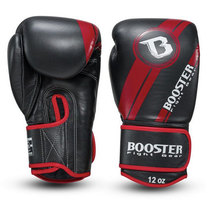 Booster BGL 1 V3 Boxing Gloves – Black / Red Foil