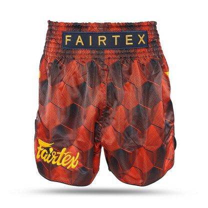 Fairtex x Booster TBT Muay Thai Shorts – Stealth Red