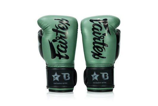 Fairtex x Booster FXB BG V2 Bokshandschoenen – Green / Black